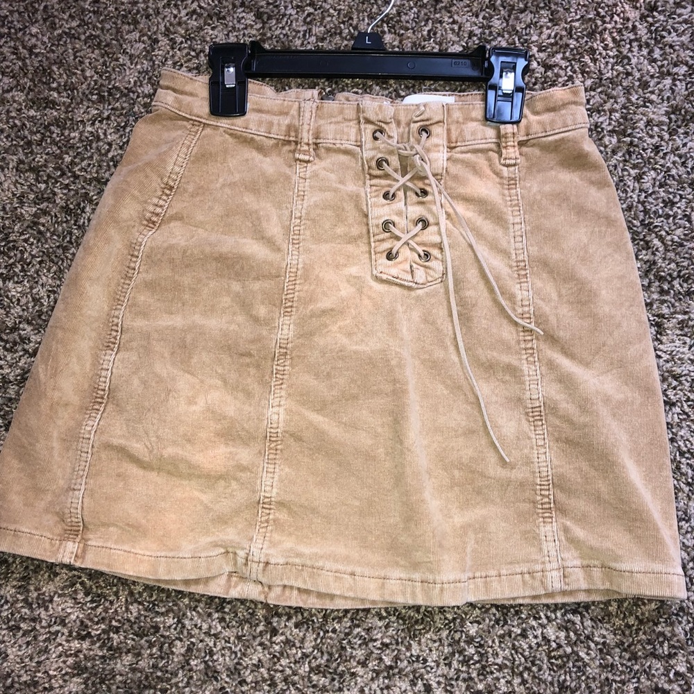 Corduroy Skirt